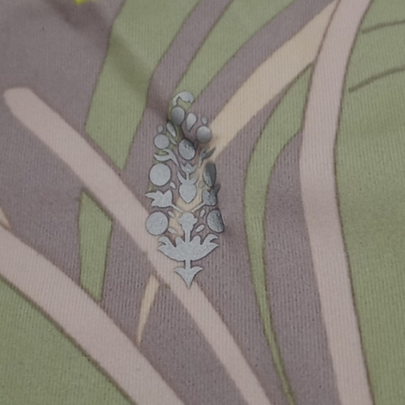 Free People Movement 7/8 Wave Crush High Waist Leggings Lime Combo S - Picture 12 of 16